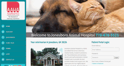 Desktop Screenshot of jonesboroanimalhospital.com